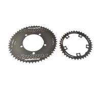 Pignone ovale per bicicletta a 5 razze Stronglight CT2 BIO Concept Argenté