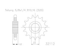 PIGNONE P 520 Z 13 FANTIC MOTOR CABALLERO REGOLARITÀ SCUDERIA 2T 300 2011