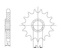 PIGNONE P520 - Z14 (DIS.00520)
