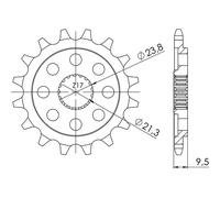 PIGNONE P520 - Z14 (DIS.20311) HM - VENT 450 CRE MOTARD 02/05