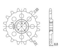 PIGNONE P520 - Z14 (DIS.24302) CAGIVA 250 WMX 88/88