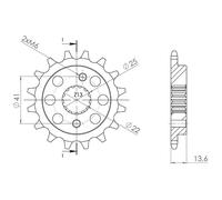 PIGNONE P520 - Z14 (DIS.24509)