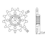PIGNONE P520 Z14 DIS73303 KTM LC4 EXC RACING 4T 400 2000-2008