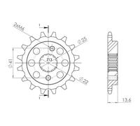 PIGNONE P520 - Z16 (DIS.24509)