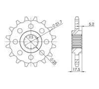 PIGNONE P525 - Z15 (DIS.20405)