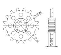 PIGNONE P525 - Z15 (DIS.20515)