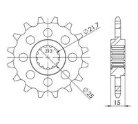 PIGNONE P525 - Z15 (DIS.88500)