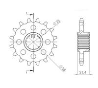PIGNONE P525 - Z16 (DIS.37600)