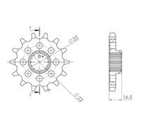 PIGNONE P530 - Z15 (DIS.52700)