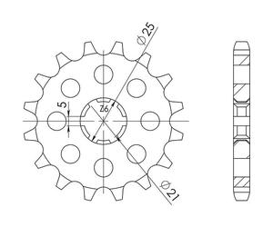 PIGNONE P530 - Z16 (DIS.30301)