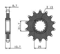 PIGNONE P532 - Z17 (DIS.21802)