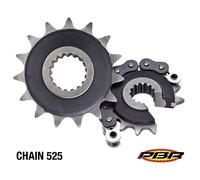 PIGNONE PBR 525 codice 2331G 15 DENTI PER BENELLI LEONCINO 500 / 502 X / TRAIL