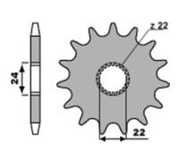 Pignone Pbr Acciaio Standard 406-520 Per Moto Ricambi Accessori Parti
