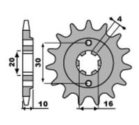 Pignone PBR Acciaio Standard 720-520 per Moto Ricambi Accessori