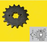 PIGNONE PBR ACCIAIO Z 15 CAGIVA ALETTA ROSSA - ELEFANT 125 P. 428 710