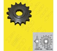 PIGNONE PBR ACCIAIO Z 15 PER YAMAHA YZF R6 2006 - 2020 P.525 2142