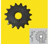 PIGNONE PBR IN ACCIAIO DENTI 16 CAGIVA - SUZUKI - KAWASAKI - YAMAHA 565