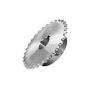 Pignone per catena a rulli, 04C Acciaio inossidabile 304 Foro pignone catena a rulli da 27 denti 8-20 mm(15mm(keyway 5x2.3mm))