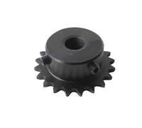 Pignone per catena a rulli, #25 04C Pignone for catena a rulli Passo 1/4'' 9-19 denti Foro 5-10 mm #45 Acciaio 15 di spessore(13 Teeth,Bore 6mm)