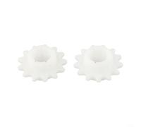 Pignone per catena di sterzo per tosaerba a 13 denti, diametro esterno 42 mm, struttura in plastica, controllo dello sterzo frontale liscio, per Mountfield serie 4125M/4135H/4155H (2 pezzi)