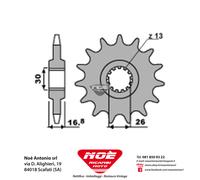 Pignone per HONDA CBR '00 1000 CBR CBF PBR 347 Z16 COD.5082_16