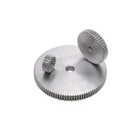 Pignone per macchinari industriali Numero di denti dell'ingranaggio cilindrico a 1 modalità 27-60 Denti Diametro esterno 29mm-62mm Spessore 10mm Materiale acciaio al carbonio Ingranaggio motore (Size