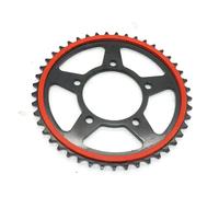 Pignone per motocicletta, piastra dentata, ingranaggio catena, silenziatore per GW250 DL250 GSX250R, ruota motrice 520 45t 46T 47T catena a rulli pignonis