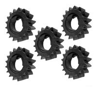 Pignone per motorino di avviamento composito, confezione da 5 pezzi, 16 denti, adatto per trattore da prato modello 820 e modelli di motore 28N707 28N777