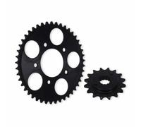 Pignone， Per Steed400 Per Steed600 Accessori CVK 1 set di catena Per pignone anteriore e posteriore e catena DID motocicletta Pignone，(1set gear)