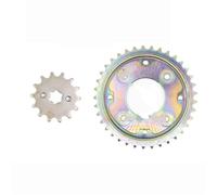Pignone， Per WAVE110 Per WAVE110S Per AFS110 Per AFX110 2010-2018 Catena Per corona anteriore 420 104L 14T/37T motocicletta Pignone，(14T and 37T)
