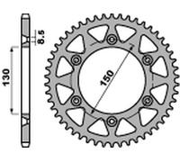 PBR 270 CORONA TRASMISSIONE ACCIAIO DENTI 50 PASSO 520 YAMAHA YZ450FX-G/H 2020