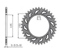 PIGNONE POSTERIORE 899 52 KTM SX/EXC (JTR897.52) (CATENA 520) (89952JT)