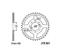 Pignone posteriore JTR 801,32