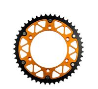 Pignone posteriore per moto 45T 46T 47T 48T 49T 51T 52T compatibile con parti automobilistiche del motociclo DRZ400 DRZ400E DRZ400S DRZ400SM RMX450 RMZ450 RMZ250 TS200(520 47T)