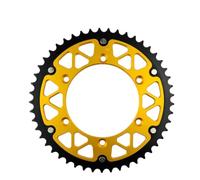 Pignone posteriore per moto 45T 46T 47T 48T 49T 51T 52T compatibile con parti automobilistiche del motociclo DRZ400 DRZ400E DRZ400S DRZ400SM RMX450 RMZ450 RMZ250 TS200(520 49T)