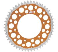 PIGNONE POSTERIORE TWINRING 899 48 (ACCIAIO-ALLUMINIO) COLORE ARANCIO KTM/HUSQVA