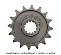 Pignone Renthal Acciaio Standard 254-Passo 520 Per Moto Ricambi Ciclomotore