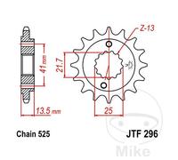 Pignone Ritzel Per Honda XL 600 V Transalp 16 Denti