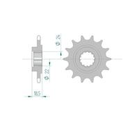 Pignone silenzioso AFAM 520-15Z
