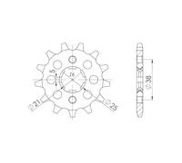 Pignone Supersprox 520 14Z