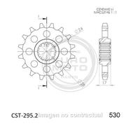 Spedizione Gratuita Pignone Supersprox Honda 530 X 14 Per Moto Ricambi Accessori