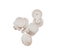 Pignoni del mandrino 10 pz C36102B Ingranaggio a doppio strato in plastica 0.5 Modulo 10 denti 36 denti Corona dentata 2mm Loose Fit 0.5M 10T 36T Doppio strato di ingranaggio Ingranaggi dell'albero