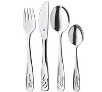 Pignr Animals Children's Cutlery, 4-Piece, from 3 Years, Cromargan Polished Stai
