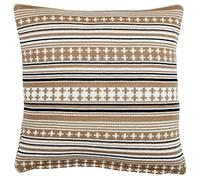 Pignut Somerset Star Blue Knit Stripe Cuscino, Sintetico, 45 x 45 x 13 cm