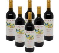Pigolaia vino rosso IGT di Toscana I Tirreni 6 bottiglie 75 cl.
