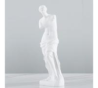 PIGPIGFLY Statua di Venere, Statue Decorative, Statuette Decorative Casa, Soprammobili Moderni Design Salotto, Ornamenti per Soggiorno Moderno, Scultura in Poliresina