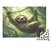 pigrizia Puzzle Impossible 1000Pcs Vigne forestali Decorazione Per La Casa. Giochi Rilassamento E Intelligence Per Adulti E Ragazzi Da 14 Anni 1000pcs (75x50cm)