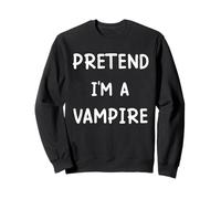 Pigro Costume di Halloween Camicia Finge io Sono Un Vampiro Felpa