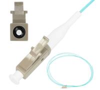 Extralink LC/UPC | Pigtail | Multimodale, OM3, 50/125, 2m, Easy strip