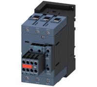 PIHWGUVD Contattore di Potenza AC-3 110 A 55 kW / 400 V 2 No + 2 NC 230 V AC 50 Hz 3 Poli 3NO Dimensioni S3 Collegamento a Morsetto a Vite Ausiliario